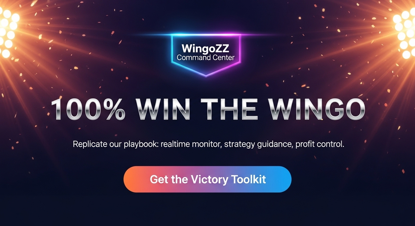 WingoZZ 100% win banner
